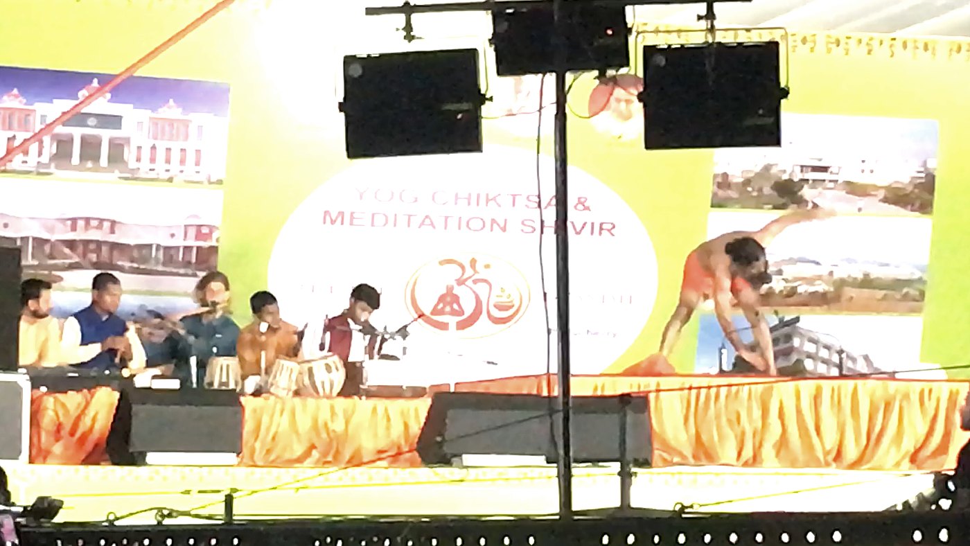 Fabrice de Graef en concert au Yog Chiktsa & Meditation Shavir, événement Patanjali